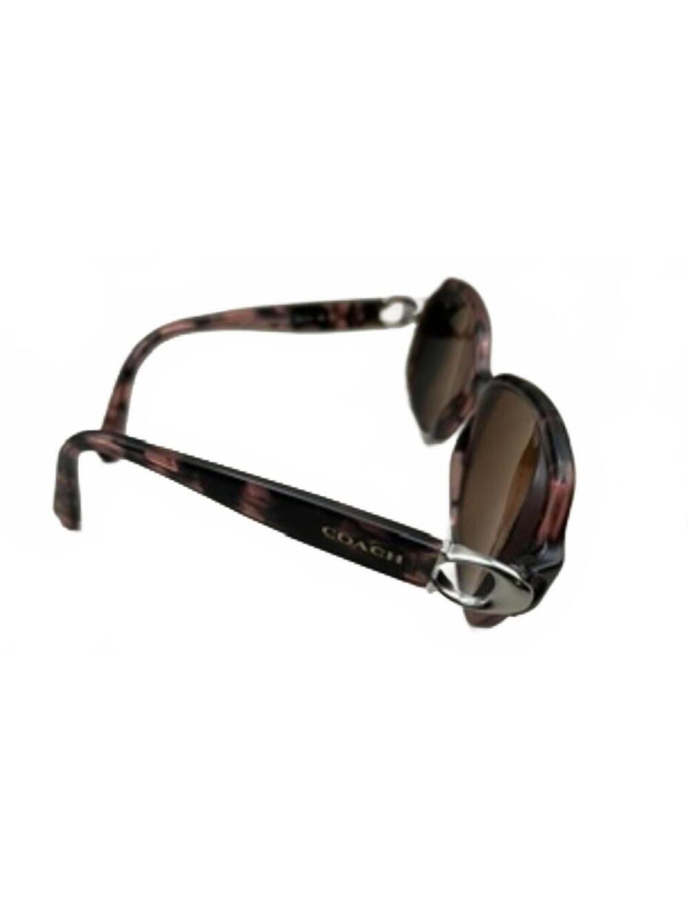 Coach HC8241 Tortoise Oval Sunglasses Brown Lens Frame Only - Picture 2 of 5